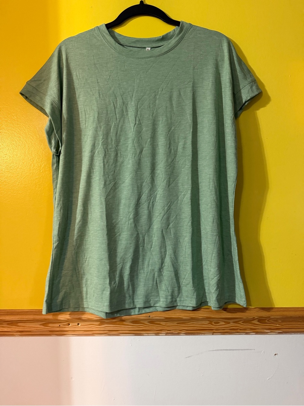 Relaxed Short Sleeve Tee in Sage Green